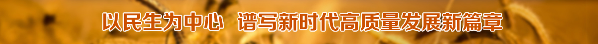 以民生为中心 谱写新时代高质量发展新篇章